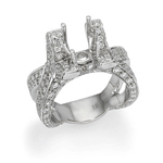 Модель кольца с бриллиантом